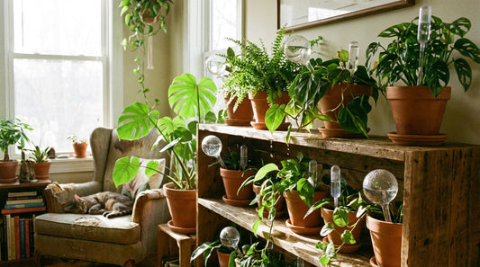 automatisch planten water geven met waterdruppelaar