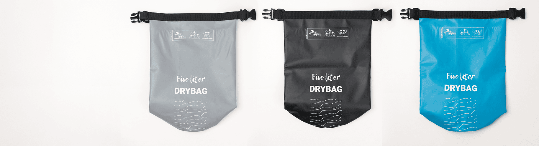 Waterdichte Tas 5 Liter – Drybag met Rolsluiting