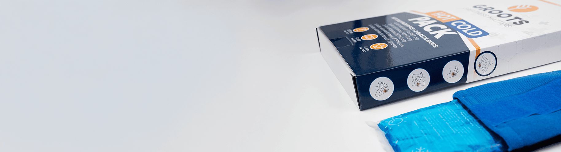 Hot Cold Pack Set – 8 Gel Packs met 2 Banden