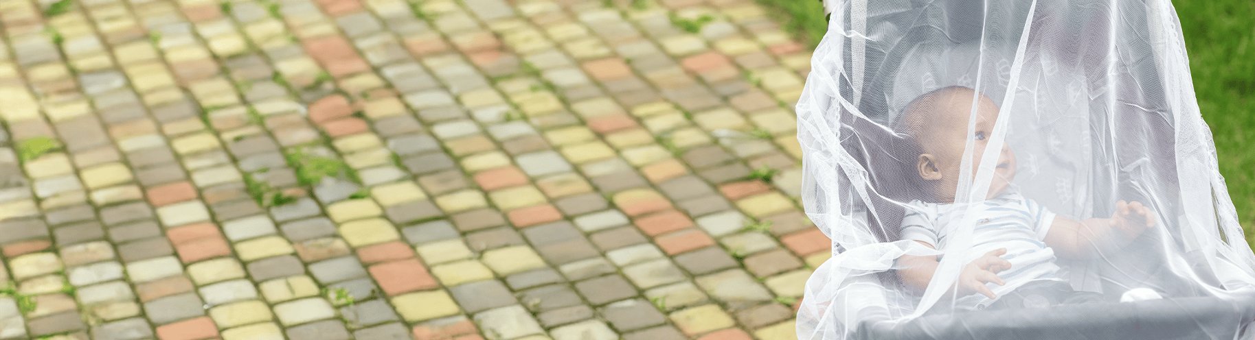 Klamboe Kinderwagen – Universeel Insectennet voor Baby