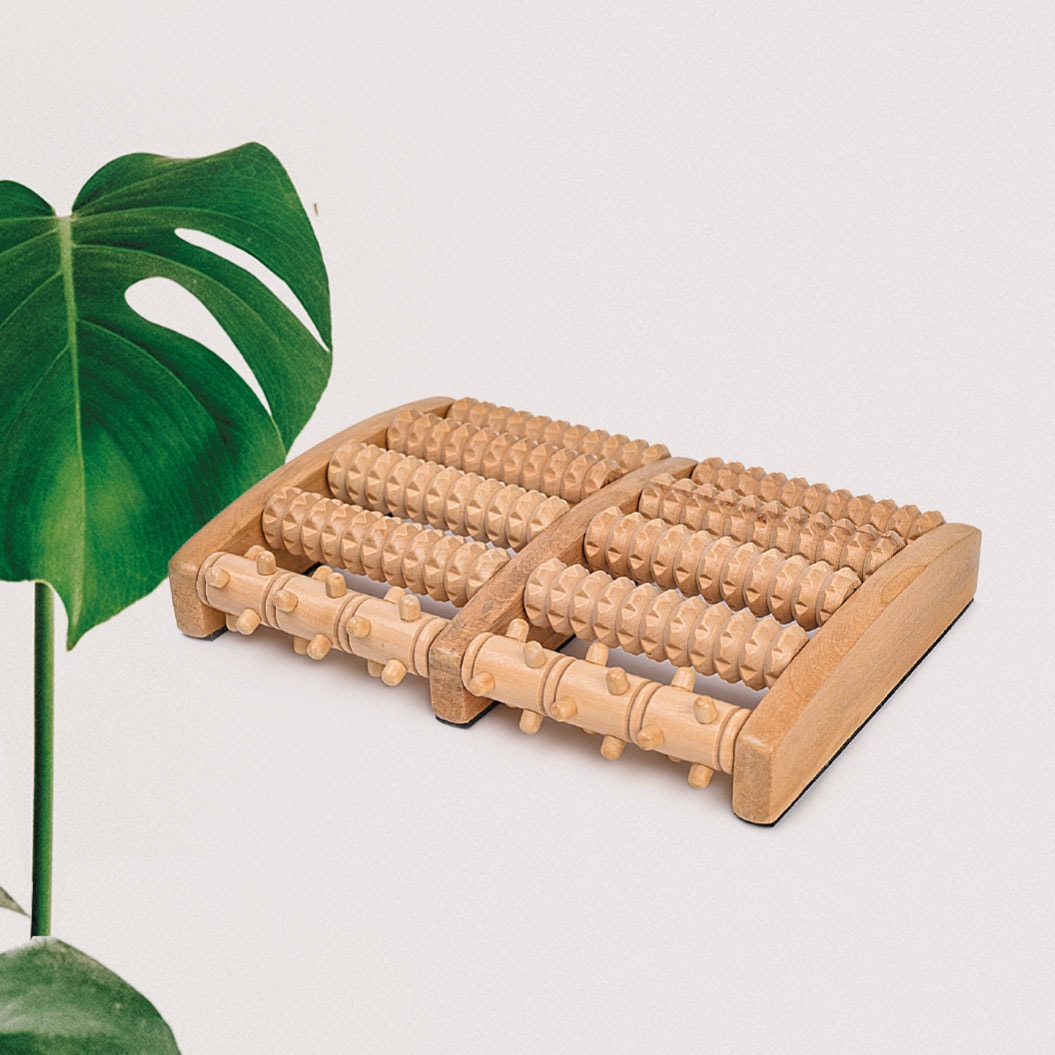 Voetroller - Voetmassage Roller Hout & Voetmassage Apparaten